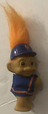 New York Mets Russ Clip-On Troll Orange Hair Helmet Vintage MLB • $19