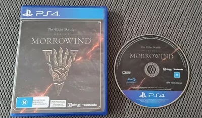 The Elder Scrolls Online Morrowind  Sony Playstation 4 PS4  Free Postage 🎮 • $9