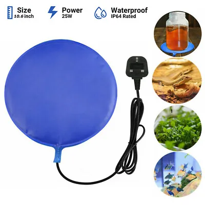 25W Fermentation Plant Heating Pad Home Brew Beer Wine Making Tool Heater Mat • £14.13