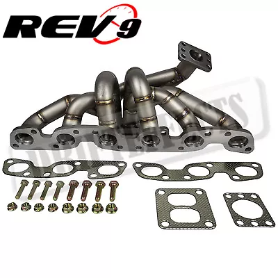 $525 • Buy REV9 HP-Series For RB26 RB26DETT Equal Length T4 Top Mount Turbo Manifold