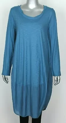 Ladies Italian Lagenlook Quirky Comfy Casual Cocoon Tunic Dress Osfa 10-18 • £14.99