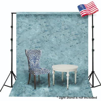 6X9 Ft BLUE Hand Painted Tie Dye Photography Backdrop Background Studio Photo • $29.71