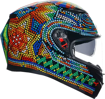 AGV K3 Rossi Winter Test 2018 Helmet Motorcycle All Sizes • $349.95