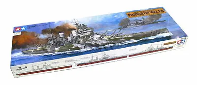£61.58 • Buy TAMIYA 1/350 SHIPS BRITISH HMS PRINCE OF WALES Battleship Model Kit