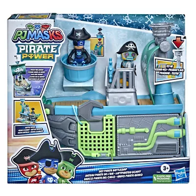 PJ Masks Sky Pirate Battleship Vehicle Playset 2 Action Figures Ages 3+ • £19.99