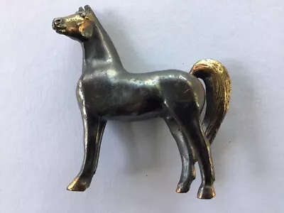Vintage Miniature Brown Metal Horse Signed Dodge • $12