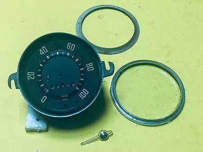 $150 • Buy VW Type 2 Split Bus Speedometer 100 KMH Dated 12/58