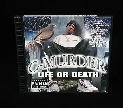 C-Murder - Life Or Death - 1998 Audio CD No Limit Records Master P Silkk Shocker • $26