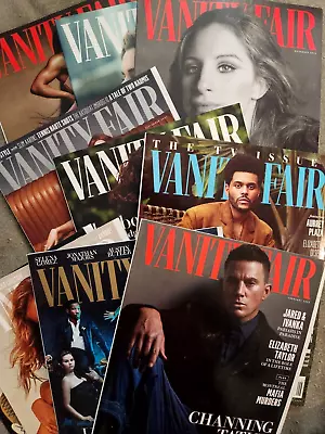 Vanity Fair Magazines February 2023 - February 2024 (lot Of 11) • $44.99