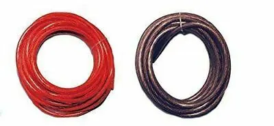 10 Ft - 8 Gauge Power & Ground Wire / Cable 5' Red 5 Ft Black • $10.54