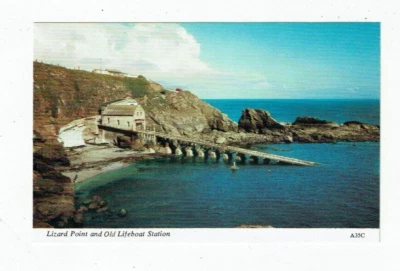 £0.99 • Buy Cornwall Postcard Colour Photo Lizard Old Lifeboat Station