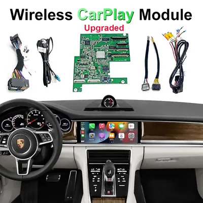 $249.99 • Buy Wireless CarPlay Android Auto Mirror Link Decoder Kit For 2010-16 Porsche PCM3.1