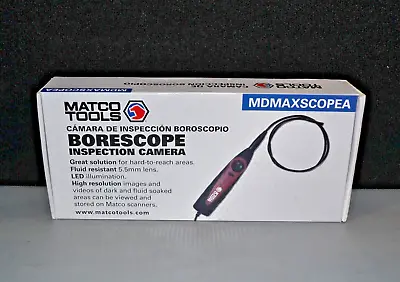 Matco Tools Borescope Inspection Camera MDMAXSCOPEA *NEW OPEN BOX* • $134.95