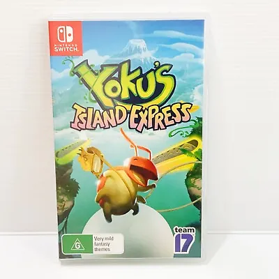 Yoku’s Island Express - Nintendo Switch - Tested & Working! Free Postage! • $98.88