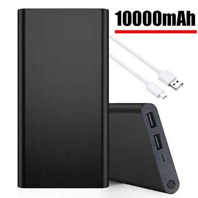 10000mAh 2USB Power Bank Fast Charging Portable External Battery Backup Charger • $12.99
