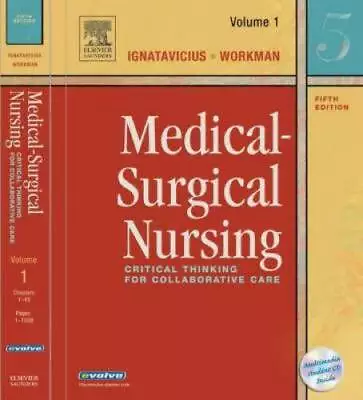 Medical-Surgical Nursing: Critical Thinking For Collaborative Care By U - GOOD • $7.72