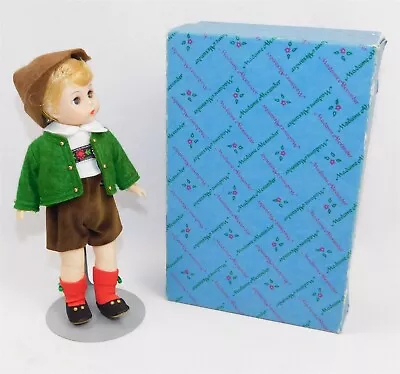 Vtg Madame Alexander AUSTRIA BOY 599 Box & Kaiser Stand 8  Doll • $16.95