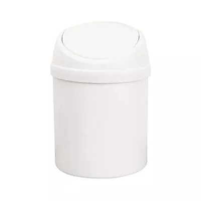 Small Trash Can With Lid Mini Trash Can 2l/0.5 Gallon Bathroom Trash Can Swing T • $14.85