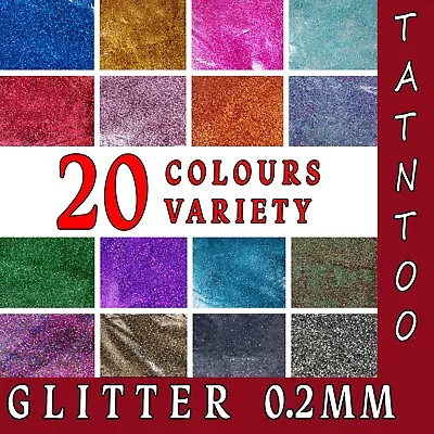 Glitter Pigment Holo Effect Nail Powder Make Up Cosmetic Sequins BAG 10g • £2.09