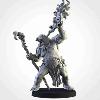 Ogre Shaman 1 – Txarli Factory Miniatures 28mm – Ogres • £4.50