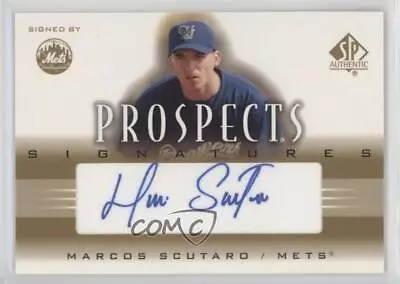 2002 SP Authentic Prospects Signatures Marco Scutaro #P-MS Auto • $18.08