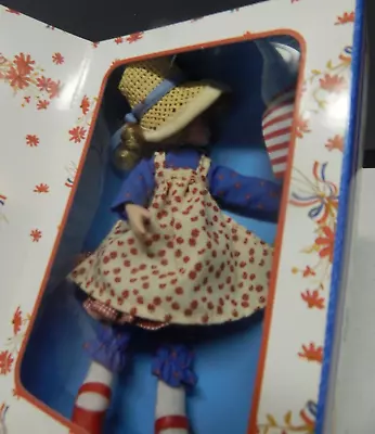 Holly Hobbie Marie Osmond Doll  2006 American Greetings In Box Patriotic Flag • $19.99