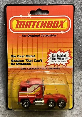 1986 Matchbox Kenworth C.O.E. Aerodyne #45 • $15