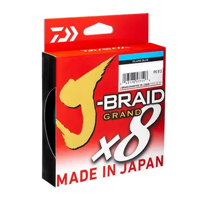 Daiwa J-Braid Grand X8 Island Blue Braided Fishing Line • $39.95