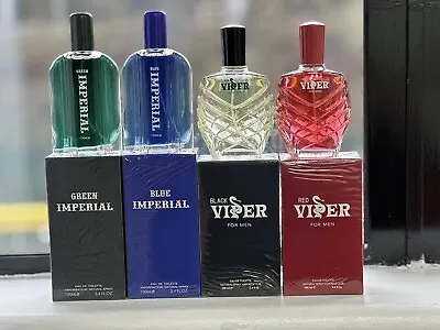 4 X 100ml Men’s Perfume Eau De Toilette Spray Gift Pack Men’s Fragrance Set New • £13.99