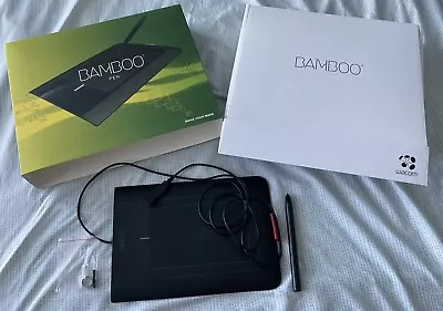 Wacom CTL460 Bamboo Pen Tablet And Pen PRE-OWNED • $30