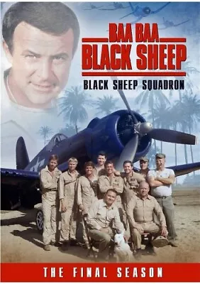 BAA BAA BLACK SHEEP BLACK SHEEP SQUADRON THE FINAL SEASON New Sealed 3 DVD Set • $21.48