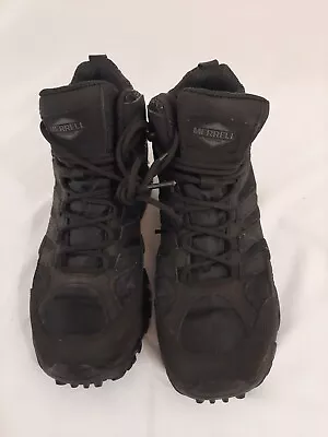 Merrell Moab 2 Mid Tactical Waterproof Boot Hiking Shoe Black J15853 MENS 6 • $59.99