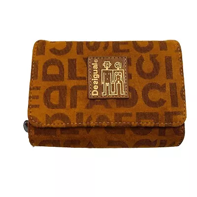 DESIGUAL Womens Brown Wallet • $32.09