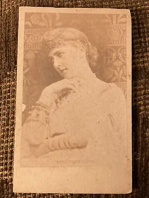 Victorian CDV Photo Actress May Fortescue • £3.99