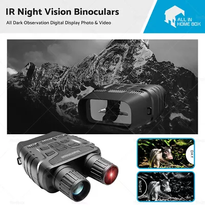IR Night Vision Binoculars Device Infrared Digital Hunting Photo Video Telescope • $129.99