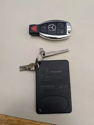 OEM Mercedes Benz Smart Card Key Keyless Entry Remote KR55WK48028 4 Button Key • $89.99