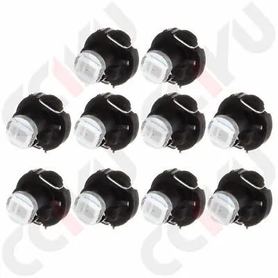 10Pcs Red T3 LED Bulb Neo Wedge Dashboard A/C Heater Climate Control Light Lamp • $7.57