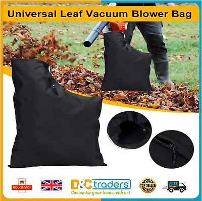 Leaf Blower Bag Garden Vacuum Bag Shredder Collection Universal Bag Replacement • £5.29