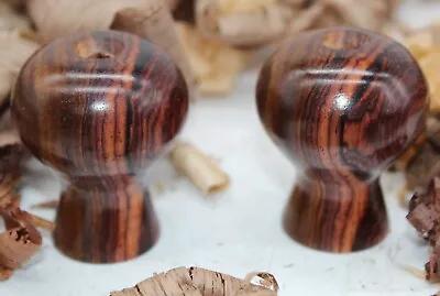 Custom Made Cocobolo Pair Of Knobs For Lie Nielsen No 71 Large Router Plane  • £57.85