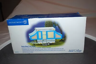 Dept. 56 Snow HOME AWAY FROM HOME Camper Christmas House Access. #56.55171 W/box • $40