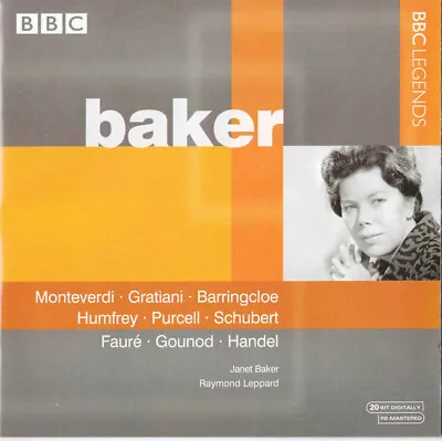 Janet Baker - CD - BBC Legends • £8