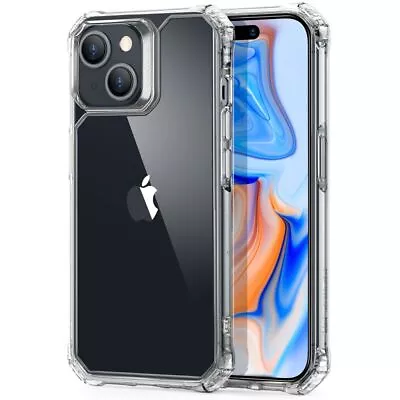 ESR Air Armor Protective Tough Case Cover For Apple IPhone 15 - Clear • £12.95