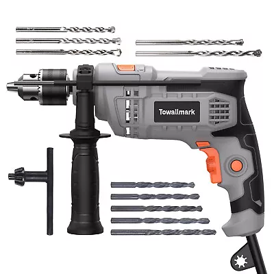 Electric Rotary Hammer Drill 850W 1/2  Wired Electric Hammer Drill 3000RPM • $43