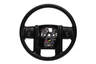 2013-2016 Ford F250 F350 Super Duty Black Leather Steering Wheel OEM DC3Z3600CA • $342.84