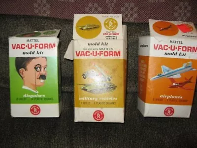 Lot Of 3 VAC-U-FORM Mold Kits From Mattel • $9.99