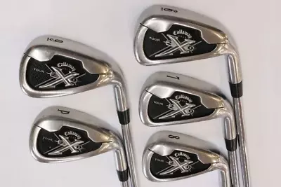 Callaway X-20 Tour Irons #6-9.P(5Clubs)/M10 DB/Flex:SR/Iron Set • $188