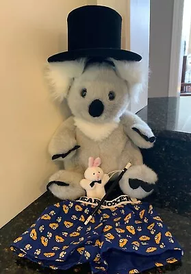 Build A Bear Koala With Boxers Magicians Hat Wand And Bunny • $12