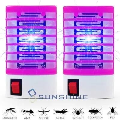 Electric Mosquito Fly Bug Insect Repellent Trap Zapper LED Pest Attractant Lamp • $9.99