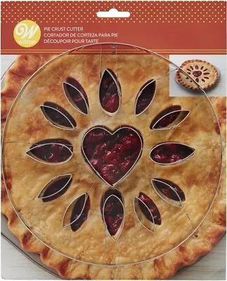 Wilton Autumn / Heart Pie Crust Cutter 2308-0-0360 • $14.01