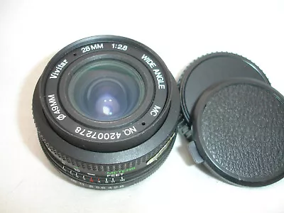 Vivitar 28mm F/ 2.8 Lens Pentax K PK Mount  Sn42007278 • $29.90